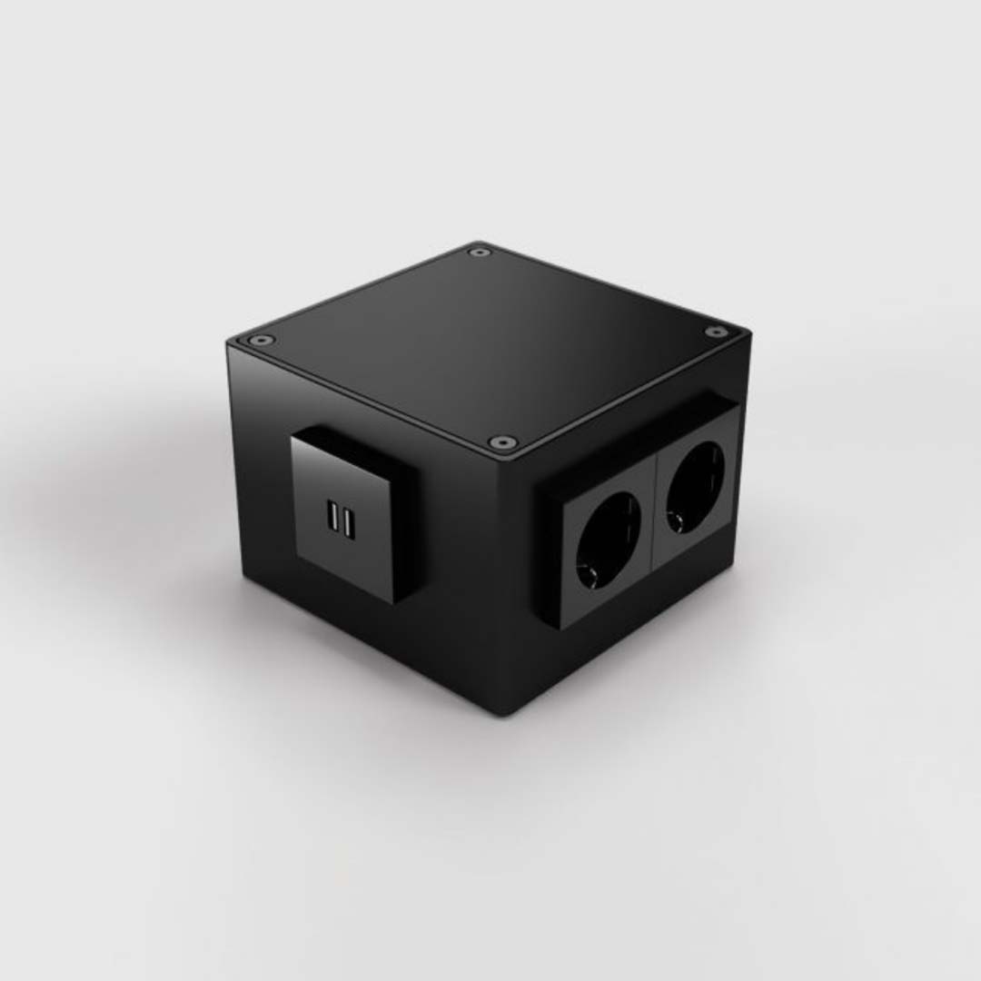 Aufbodentank 6-fach, ideal zum Nachrüsten von Steckdosen und anderen Anschlüssen (1206) 2