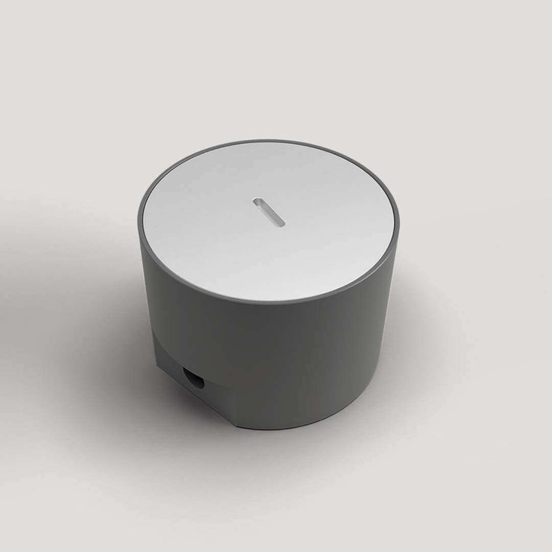 Bodensteckdose, 4-fach, rund, Schraubdeckel aus massiv Aluminium, IP67 (7704A) 3