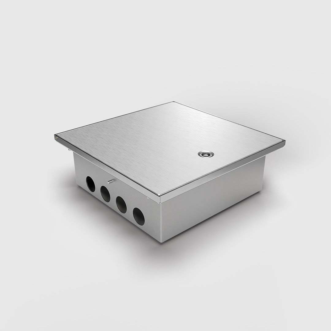 Bodentank mit verschließbarem Klappdeckel, IP54 PKW befahrbar (2008A) 1