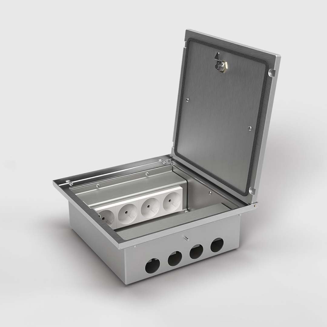 Bodentank mit verschließbarem Klappdeckel, IP54 PKW befahrbar (2008A) 2