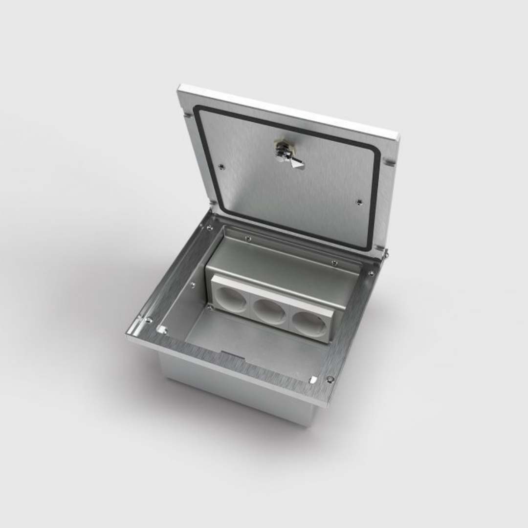 Bodentank mit verschließbarem Klappdeckel, IP65 PKW befahrbar (2003A) 2