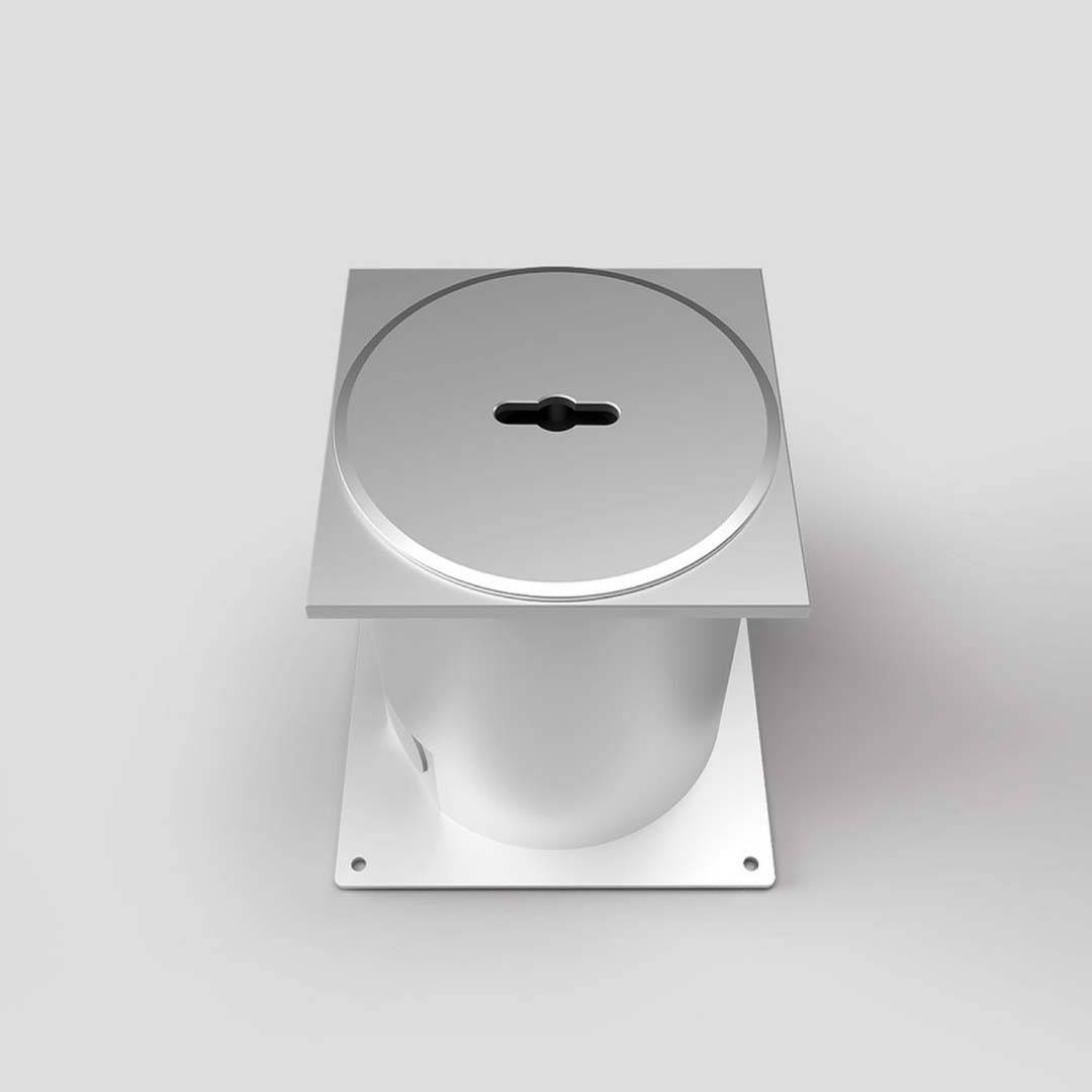 Senkverteiler Senkelektrant salzwasserbest. Aluminium, IP67, 1x Schuko (SV112) 3